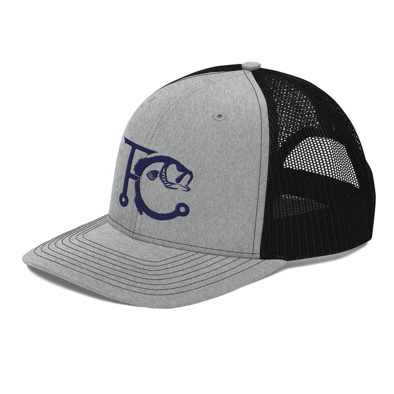 Load image into Gallery viewer, TFC Bass “Blue Series” Trucker Cap
