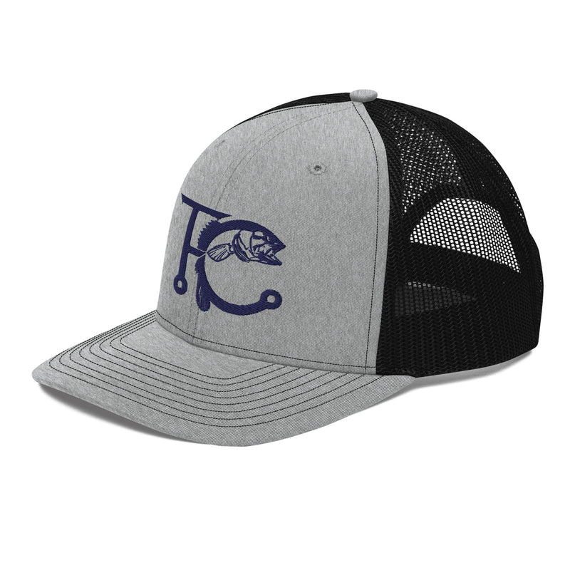 Load image into Gallery viewer, TFC Bronze Back “ Blue Series” Trucker Cap
